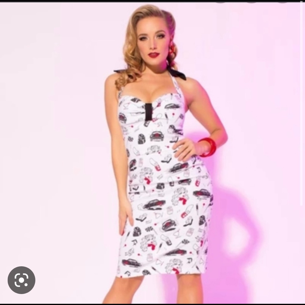 Traci Lords x Couture for Everybody halter wiggle dress XS NWOT